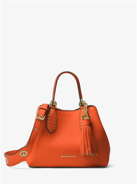 Brooklyn Small Leather Satchel 